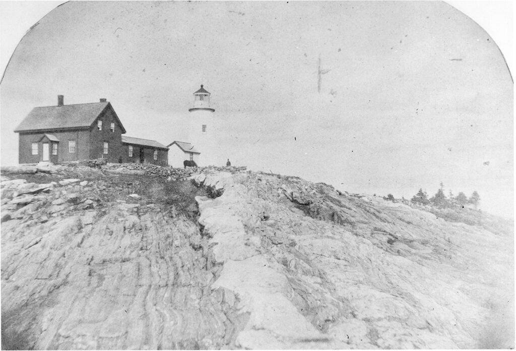 Pemaquid Point Lighthouse historic image
